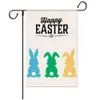 2023 Easter Garden Flax Flag Bunnuy Easter Rabbit Party