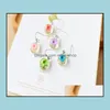 Dangle Lustre Pissenlit Fleurs Séchées Boucles D'oreilles 5 Couleurs Véritables Jonquilles Fleur Boucle D'oreille Boule De Verre Pressé Boucle D'oreille Bijoux Cadeau W Dh4Za