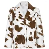 Frauen Pelz Faux Mäntel Warme Frau Jacke Leopard Print Casual Lose 2023 Winter Streetwear Y2K Mode Outwear Weibliche Flauschigen mäntel