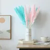 Decorative Flowers 15PCS Dried Pampas Grass 55cm Bouquet For Home Office Wedding Decoration Dekoration