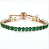 Bangle Sale 10 Color Fashion Jewelry Push-Pull Armband Crystal Heart Charm Crystals från österrikisk för kvinnors gåva
