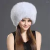 Berets Hair Natural Hair That Russian Russian Rovery Shicay and Dark مناسبة جدًا لارتداء الشتاء ألوان مختلفة