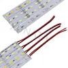 Remsor 10st 50 cm fabrik grossist dc 12v smd 5730 5630 led hård styv strip bar lätt varm cool naturlig vit blå grön rött