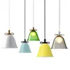 Lampy wiszące nowoczesne nordyckie kolorowe światła LED kreatywne motyle salon wiszący do oświetlenia domowego