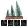 Christmas Decorations 1pc Decorative Luminous Xmas Tree White Snow Ornament Party Decor