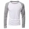 남자 T 셔츠 2023 스프링 브랜드 의류 긴 소매 라운드 목 티셔츠 캐주얼 야구 Tshirt 남자 라글란 티 스트리트웨어 플러스 크기 4xl