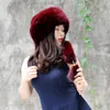 Boinas CX-C-175B Design China Fornecedor 2023 Winter Women White Hat Warm Fur Lady Russian