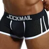 Mutande Intimo da uomo Boxer Boxer in rete traspirante Maschile sexy Gay Custodia per pene Mutandine Pantaloncini da uomo