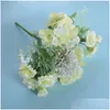 Decorative Flowers Wreaths Long Lasting Good Centerpiece Dining Table Fake Flower Plant Ornament Beautif Faux Mtipurpose For Drop Dhvuh