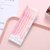 LATS 6 teile/satz Kreative Nette Morandi Einfache Kleine Frische Gel Stift Kawaii Schnell Trocknende Kappe Neutral Journal Liefert Schreibwaren