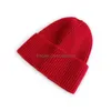 Beanie/Skull Caps Autumn Winter ADT Sticke Hat Candy Color Man Women Sticking Skl Beanies Warm Hats Drop Delivery Fashion Accessori Dheyl