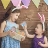 24pcs/Set Easter Cute Rabbit Bag 10x15cm Zabawna kolekcja jajek króliczka pęczka