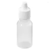Förvaringsflaskor 100 st tomma plastpressar dropper (15 ml20 ml)