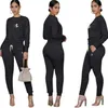 Designers de luxe Survêtements pour femmes Sweat à capuche 2 Pcs Sports Automne hiver vêtements de sport à manches longues Joggers Costumes ensemble de vêtements pour femmes Ensembles de deux pièces de printemps