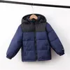 Kids Coat Hildren NF Down North Designer Faquin Chaqueta de invierno Niños para niños Jóvenes al aire libre Warm Parbre Black Poples Tabellillas Ropa impresa