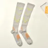 Men's Socks 2023 Sports Calf Long Tube High Elasticity Sweat-Absorbent Breathable Leggings Nylon