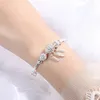 Charm Armband Dream Catcher Feather Tassel For Women Fashion Tibetan Silver Bangle Wrist Smycken Tillbehör SL343