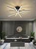 Ceiling Lights Style Living Room Lamp Modern Minimalist Atmosphere Designer Nordic Creative Ring Restaurant Bedroom