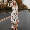 Casual Dresses Top Seller Of 2023 - Women Summer Irregular Tailed Long Backless Flower Sweet Cute Gift For Girls