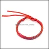 Urok bransoletki nepal boho ręcznie splot pleciony dla kobiet bohemian vintage colorf bawełniany sznur linowy etniczny przyjaciel pasmo opaski je otjp8