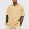 Мужские футболки, весенняя вязаная эластичная рубашка с v-образным вырезом, мужская повседневная однотонная рубашка-поло в рубчик, летние свободные свитера с коротким рукавом в стиле Харадзюку