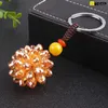 Interior Decorations Car Pendant Keychain Personality Crystal Ball Key Bag Hanging Jewelry Accessories Lucky Drop Gift