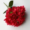 Fleurs décoratives Un bouquet de bougainvilliers en soie Glabra Fleur artificielle Spectabilis Tige d'arbre pour arrangement floral de mariage 6 couleurs