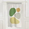 Gordijn Koreaanse stijl Abstract geometrische achtergrond muur hangende doek deur partitie Noordse slaapkamer slaapkamer slaapkamer gratis punch decor