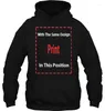 Men's Hoodies Men Hoodie Hook Ups Skateboards Two Sided Print Vintage Reprint Size S 3xl Women Streetwear