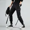 Erkek pantolon kargo erkek spor joggers erkek giyim Japon Kore sokak kıyafeti moda hip hop punk taktik Harem