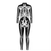 Стадия Wear Halloween Multicolor Skeleton Cosplay Combise для Gogo Dancer Nightclub DJ Costumes Rave наряды Dwy6213