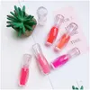 Lip gloss handaiyan jelly fler lippen mollige natuurlijke 6 kleuroptie mint moisturizer 3D crystal cosmetica make -up lipgloss drop levering dhrsu