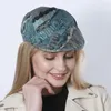 Berety drukują vintage beret czapka dla kobiet mężczyzn marki czapki na plażę wiosną i letnie snapbacki kość chapeu swobodna kobieta