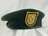 Berets US Army 1th Group Siły Specjalne Green Beret Officer 5 gwiazdki General Rank Hat Store wojskowy