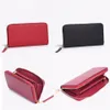 Top quality original leather designer wallet for women fashion leather long purse money bag zipper pouch coin pocket note designer213m