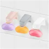 Mydlanki naczynia 5 kolorów mtifunkcja gospodarstwa domowego magnetyczne pudełko do przechowywania naczynia naczynia taca na ścianę upuszczona dostawa ogrodowa łazienka w łazience dhd3v