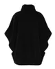 Sweat à capuche femme couleur unie mode ample floue Pom Cape manches sweat sweats haut pull