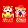 HongBao Frühlingsfest Party Supplies Drop Geschenkpapier 6 Stück 2023 Chinesisches Jahr Rote Umschläge Niedliche Cartoon-Glücksgeldtaschen HongBao Frühlingsfest