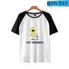 Heren t shirts zomer kleine nachtmerries t-shirt mannen tops tee losse studenten casual print harajuku stijlvolle eenvoud oversized kleding