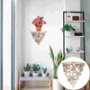 Baking Moulds Wall Shelf Flower Shelves Potmounted Sconce Stand Floating Decorative Planter Display Rustic Holder Hanging Hanger