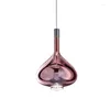 Pendant Lamps Nordic Simple Living Room Single Head Model Glass Lighting Cafe Tea House Dining Bar Exhibition Hall Chandelier