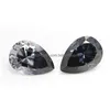 Other Real 0.43Ct Gray Color Pear Moissanite Loose Stones Pass Diamond Vvs1 Gemstone For Jewelry Pendant Ringother Otherother Drop De Dhfex