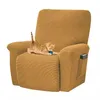 Chair Covers IN Recliner Slipcovers Utility Pocket Design Sofa Cover Single Couch For