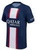 22 23 24 Maillot de football PSG MBAPPE 2023 JOUEUR # 30 SERGIO RAMOS MARQUINHOS VERRATTI KIMPEMBE Maillots de football shirt ICARDI DI MARIA DRAXLER