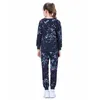 Clothing Sets Children's 2-Piece Jogging Suit Girls' Sportswear Tracksuit Leisure Outfit Long-Sleeved Sweatshirt Training Pants For