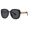 Zonnebrillen Europese en Amerikaanse modestraat Pography Large Frame Square Metal Foot Dames039S Zonneglassesunglasses4796295