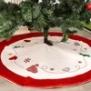 クリスマスデコレーションビッグディールツリースカート120cmラウンドカーペットボトムデコレーションイヤーホームアウトドア装飾イベントパーティーs
