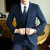 Ternos masculinos Blazers Men Roupas Man Homem Profissional Jótero Coreano de Vestido Coreano