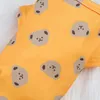 Dog Apparel Cute Bear Print Clothes Spring Pet Sweater For Small Dogs Warm Teddy Chihuahua Pullover Two-legged Sweatshirt Koki