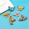 Broches Cindy Xiang Multi-colour Rhinestone Butterfly For Women Insect Pin Beautiful Winter Design Fashion Sieraden Gift